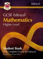 KNYGA Cgp Books New GCSE Maths Edexcel Student Book - Higher (with fully worked answers and Online Edition)