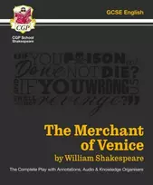 KNYGA William Shakespeare Merchant of Venice - The Complete Play with Annotations, Audio and Knowledge Organisers