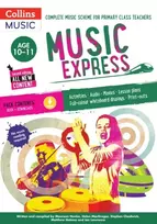 KNYGA Bookshop Music Express: Age 10-11 (Book + 3CDs + DVD-ROM)