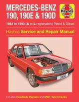 KNYGA Mercedes-Benz 190, 190E & 190D Petrol & Diesel (83 - 93) Haynes Repair Manual