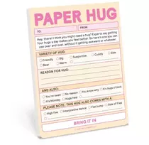 KNYGA Bookshop Knock Knock Paper Hug Nifty Note (Pastel Version)