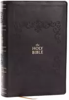 KNYGA Bookshop KJV Holy Bible: Personal Size Giant Print, Juodas Leathersoft, Raudona Letter, Comfort Print: King James Version