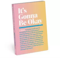 KNYGA Knock Knock Gonna Be OK Mini Inner Truth Journal (Pastel Version)
