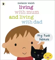 KNYGA Bookshop Living with Mum and Living with Dad: My Two Homes