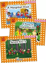 KNYGA Louise Van Pottelsberghe Jolly Phonics Oranžinis Level Readers Set 5