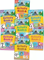 KNYGA Bookshop Jolly Phonics Activity Books 1-7