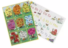 KNYGA Bookshop Jolly Phonics Alternative Spelling & Alphabet Posters