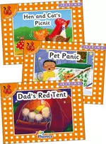 KNYGA Louise Van Pottelsberghe Jolly Phonics Oranžinis Level Readers Set 2