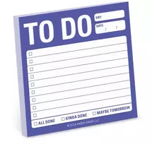 KNYGA Knock Knock To Do Sticky Note