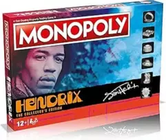 KNYGA Bookshop Jimi Hendrix Monopoly