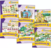 KNYGA Sara Wernham Grammar 1 Workbooks 1-6
