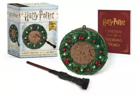KNYGA Donald Lemke Harry Potter: Hogwarts Christmas Wreath and Wand Set