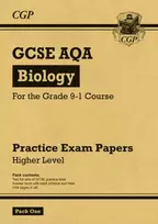 KNYGA Cgp Books GCSE Biology AQA Practice Papers: Higher Pack 1