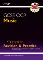 KNYGA Cgp Books GCSE Music OCR Complete Revision & Practice (with Audio & Online Edition)