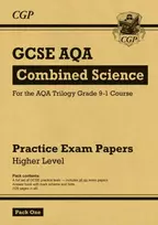 KNYGA Cgp Books GCSE Combined Science AQA Practice Papers: Higher Pack 1