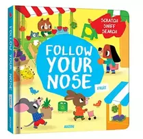 KNYGA Bookshop Follow Your Nose, Fruit (A Scratch-and-Sniff Book)
