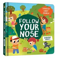 KNYGA Bookshop Follow Your Nose, Everyday Scents (A Scratch-and-Sniff Book)