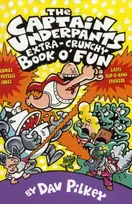 KNYGA Dav Pilkey Captain Underpants' Extra-Crunchy Book O'Fun!