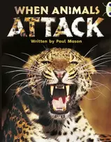 KNYGA Paul Mason Bug Club Independent Non Fiction Year Two Violetinė A When Animals Attack