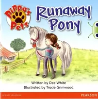 KNYGA Dee White Bug Club Guided Fiction Year 1 Geltona B Pippa's Pets: Runaway Pony