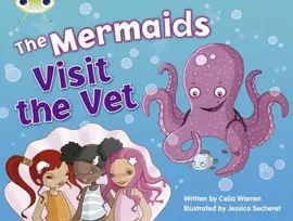 KNYGA Bookshop Bug Club Guided Fiction Year 1 Mėlyna B The Mermaids Visit the Vet