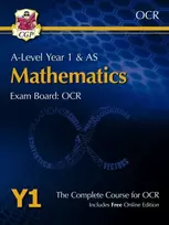 KNYGA Cgp Books A-Level Maths for OCR: Year 1 & AS Student Book with Online Edition