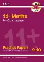 KNYGA Bookshop 11+ GL Maths Practice Papers - Ages 9-10 (with Parents' Guide & Online Edition)