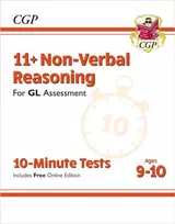 KNYGA Bookshop 11+ GL 10-Minute Tests: Non-Verbal Reasoning - Ages 9-10 (with Online Edition)