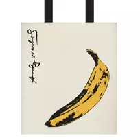 KNYGA Galison Andy Warhol Banana Tote Bag