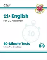 KNYGA Bookshop 11+ GL 10-Minute Tests: English - Ages 8-9 (with Online Edition)