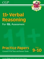 KNYGA Bookshop 11+ GL Verbal Reasoning Practice Papers - Ages 9-10 (with Parents' Guide & Online Edition)