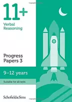 KNYGA Bookshop 11+ Verbal Reasoning Progress Papers Book 3: KS2, Ages 9-12