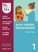 KNYGA Gl Assessment 11+ Practice Papers Non-Verbal Reasoning Pack 1 (Multiple Choice)