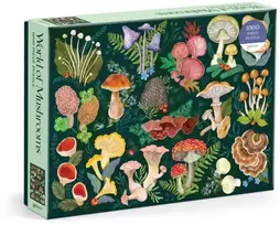 Galison World of Mushrooms 1000 dalių dėlionė