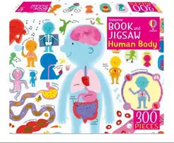KNYGA Bookshop Usborne Book and Jigsaw Human Body