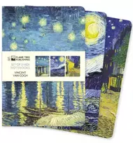 KNYGA Flame Tree Studio Vincent van Gogh Set of 3 Midi Notebooks