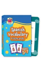 KNYGA Cgp Books Spanish Vocabulary Flashcards for Ages 5-7 (with Free Online Audio)