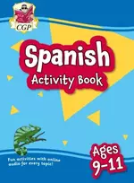KNYGA Cgp Books Spanish Activity Book for Ages 9-11 (with Online Audio)