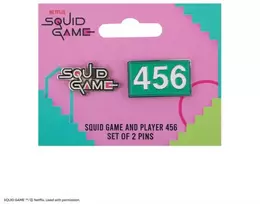 KNYGA Bookshop Set of 2 Pins Player 456 & Squid Game