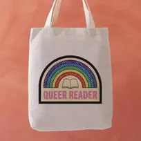 KNYGA Bookshop Queer Reader Tote Bag