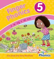 KNYGA Sara Wernham Finger Phonics Book 5