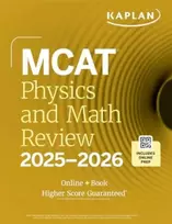 KNYGA Kaplan Test Prep MCAT Physics and Math Review 2025-2026