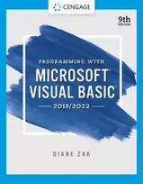 KNYGA Diane Zak Programming With Microsoft Visual Basic 2019/2022