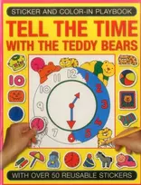 KNYGA Jenny Tulip Sticker and Colour-in Playbook: Tell the Time with Teddy Bears