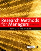 KNYGA John Gill Research Methods for Managers