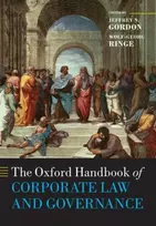 KNYGA Jeffrey N Gordon Oxford Handbook of Corporate Law and Governance