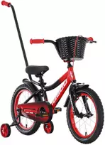 Dviratis Tabou Rocket 16 juodas-red