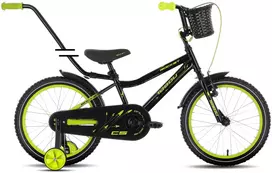 Dviratis Tabou Rocket CS 12 juodas-lime