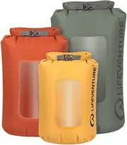 Vandeniui atsparių maišų rinkinys Lifeventure Stormlight Window Dry Bag Multipack