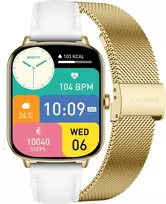 Išmanusis laikrodis DAMSKI GRAVITY GT30-2 - ROZMOWY BLUETOOTH, DODATKOWY PASEK (sg058b)